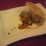 パステリア ヒロ - 罠を模した名古屋コーチンとフォアグラのパネ