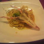 パステリア ヒロ - オマール海老と手長海老のパスタ・タリアテッレ