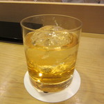 鮨辰巳 - 梅酒ロック　1000円