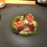 イタリア料理 柏木 - 6　金目　かぶらソース