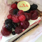 ラ・ペッシュ - 赤い果実のマスカルポーネタルト（やったかな？）＠再々再々訪