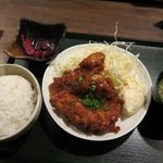 鳥酎 虎ノ門 - 鶏漬け南蛮定食