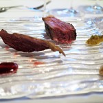 ウシマル - 千葉産網取り真鴨　ジャージー牛　のグリエ