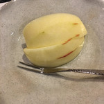 松うら - デザートのリンゴです。