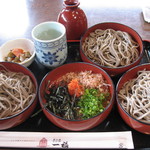 奥出雲 そば処 一福 - 普通の割子