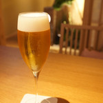 鮨・串揚げ 春夏秋冬 - サントリー　ザ・プレミアムモルツ香るエール　生ビール(小)　700円