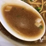 Mari iida - 【2016年11月】濃厚魚介@780円のスープアップ。