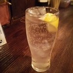 日本橋ビアホール - 酎ハイ国産レモン