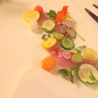 坐漁荘 - 夕食
