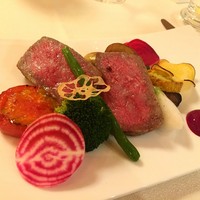 坐漁荘 - 夕食