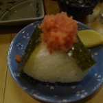 まんとく - メンタイコおにぎり　２００えん