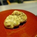 エノテカ パージナ - 大きな白トリュフ登場にテンションMAX！