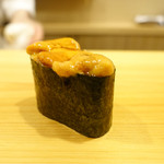 鮨 あらい - 2016/11_バフン雲丹