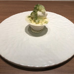 ラチュレ - カボスとホワイトチョコ、ナッツのヴァシュラン