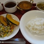 Toukyou Hararu Deri Ando Kafe - カレー＆ライスセット５００円