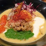 饗 くろ喜 - 冬のカレーそば+ランチライス 1250円