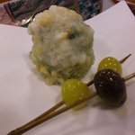 くいしん坊 - ブロッコリーの天麩羅