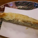 くいしん坊 - ゴボウとえびのはさみ揚げ