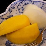 くいしん坊 - 柿と梨