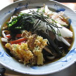 麺処　麦縄 - 料理写真:麦縄ぶっかけうどん650円