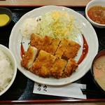 Toriyoshi Shouten - チキンカツおろしポン酢定食　790円