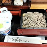 追分茶屋 - 田舎そば一段　756円