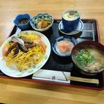 御食事処 勝 - ばら寿司定食（1000円）2016年12月