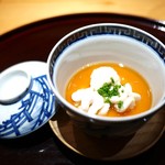 豪龍久保 - 雲子の茶碗蒸し