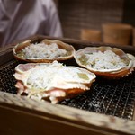 豪龍久保 - 松葉蟹の甲羅焼き