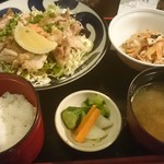 Ajisaibou - 鳥のポン酢焼き定食