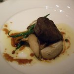 キハチ - 牛フィレ肉とかぶの青胡椒ソース