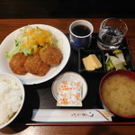 ひれかつ　￥500-