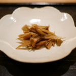 虎白 - 「山葵の茎の醤油漬け」　2016年9月