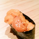 鮨 一幸 - 浜中のウニ