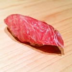 鮨 一幸 - 腹トロ：一番手