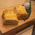 Yabu shin - 2016年12月。だし巻き卵390円。