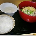 Marutoku Soba - H28.9　とろろ定食
