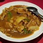 五修堂 - 中華カレーライス(700円)です。2016年10月