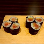 鮨 和さび - 大間のクロマグロネギトロとトロタクの巻