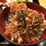 秀 - 大海老穴子天丼