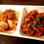 焼肉セブン - チャンジャとキムチも旨いんあだな～Ｗ