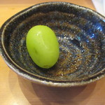 まんてん鮨 - デザート（シャインマスカット）