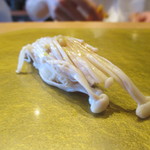 まんてん鮨 - エノキの昆布締め