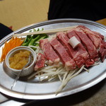 Teppanyaki Sugimoto - ジャンボステーキ　1430円