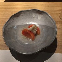 すし処 稽司 - トマト+山わさび
                