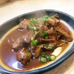 ゆたか - 鶏肝のしょうが煮