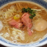 燦燦斗 - 「らーめん（650円）+味玉（100円）」です