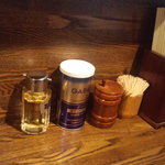 燦燦斗 - テーブル上はこんな感じ