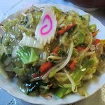 山海亭 - 山海亭 ＠葉山 カタヤキソバ ６００円