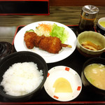 Wafuu Resutoran Hoshiman - 串カツサービス定食 550円！